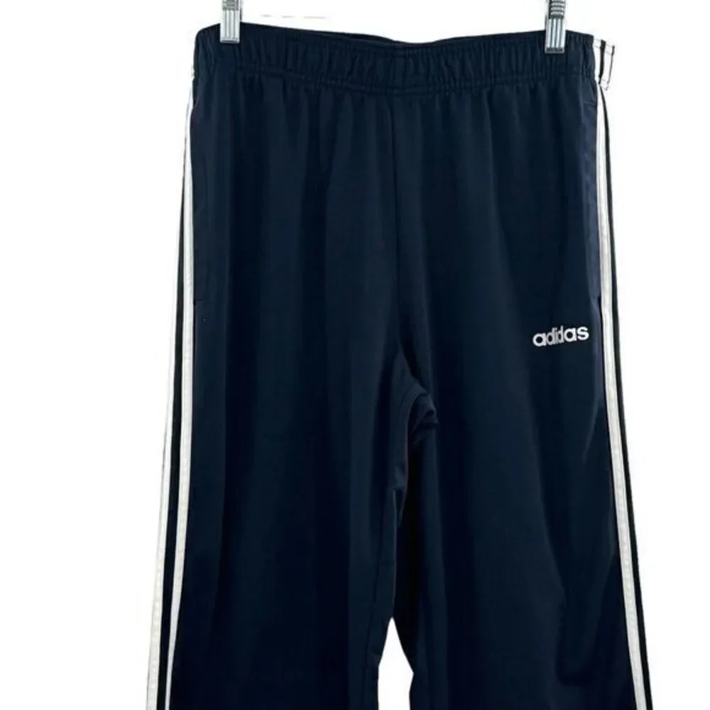Adidas‎ Essentials 3-Stripes Primegreen Regular Polyester Pants Mens Large